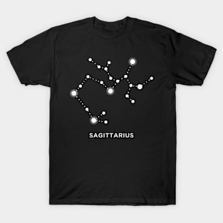 Sagittarius Zodiac Constellation Sign T-Shirt